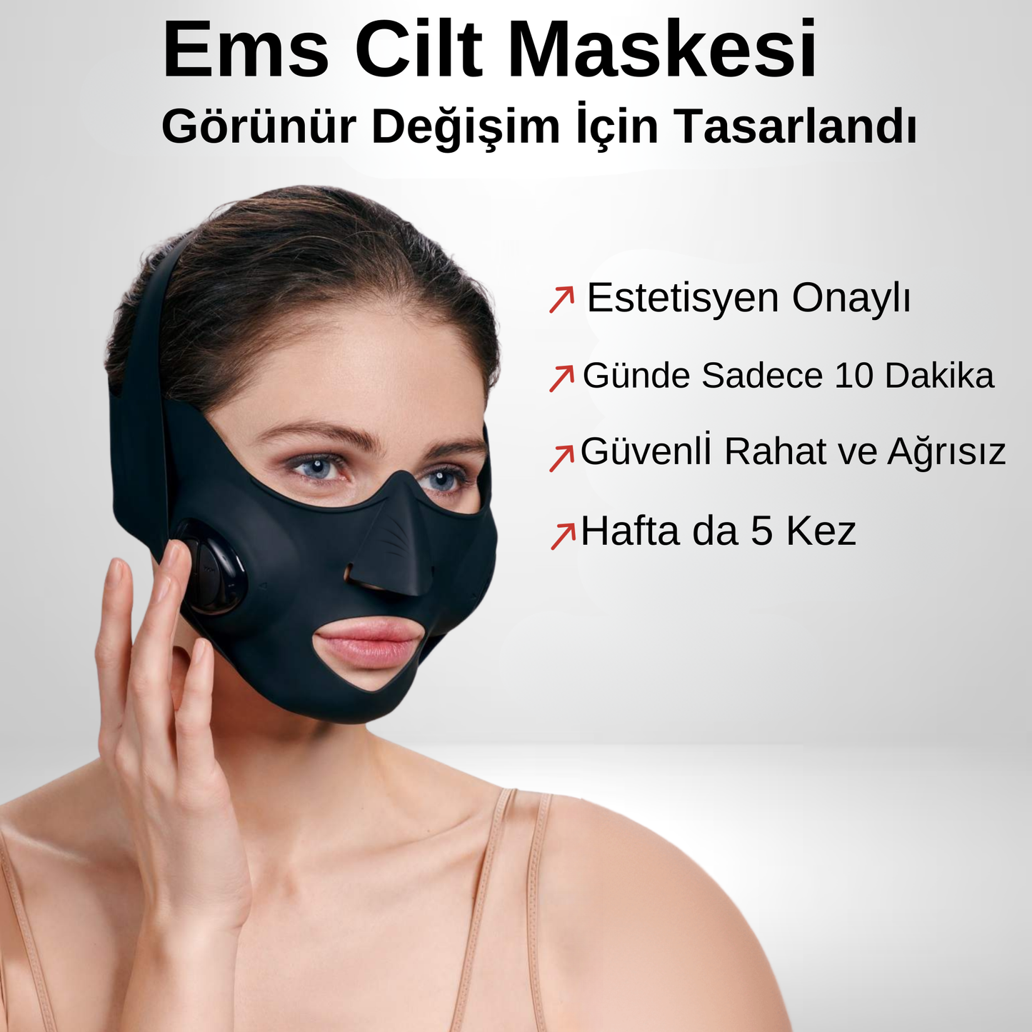 Synoraa™ Ems Cilt Bakım Maskesi